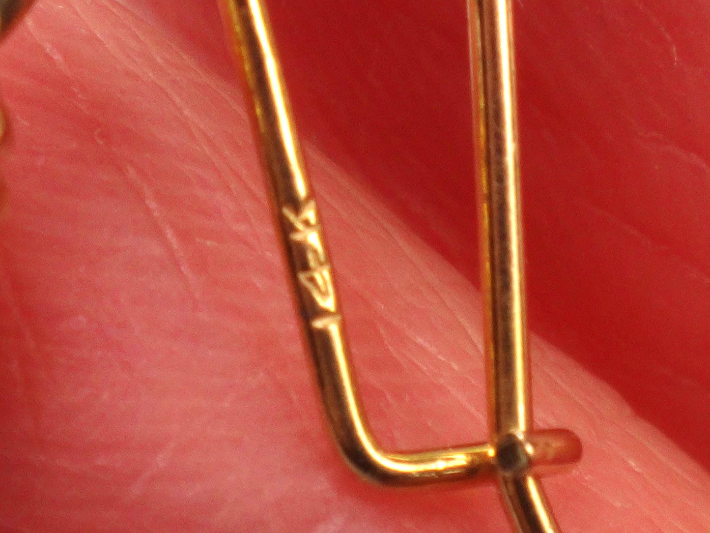 Vintage 14k Gold Diamond and Pearl Dangle Earrings-BelmarJewelers