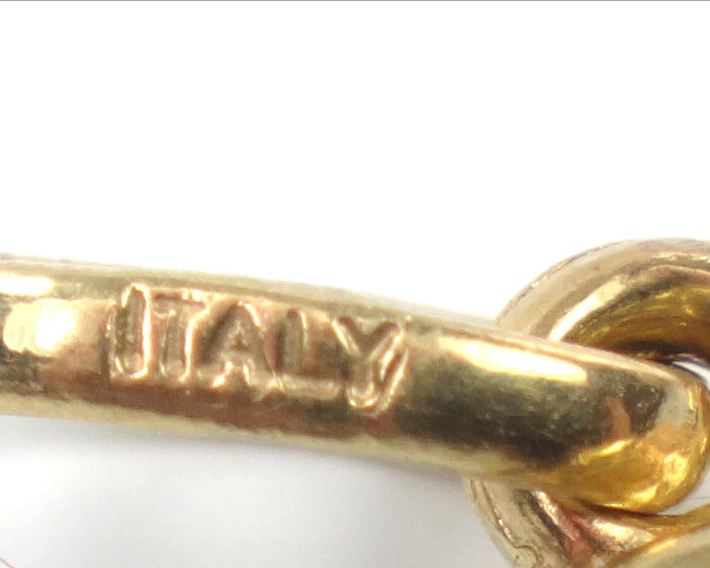 Vintage 14k Yellow Gold Italian Hand Charm, Good Luck Pendant-BelmarJewelers