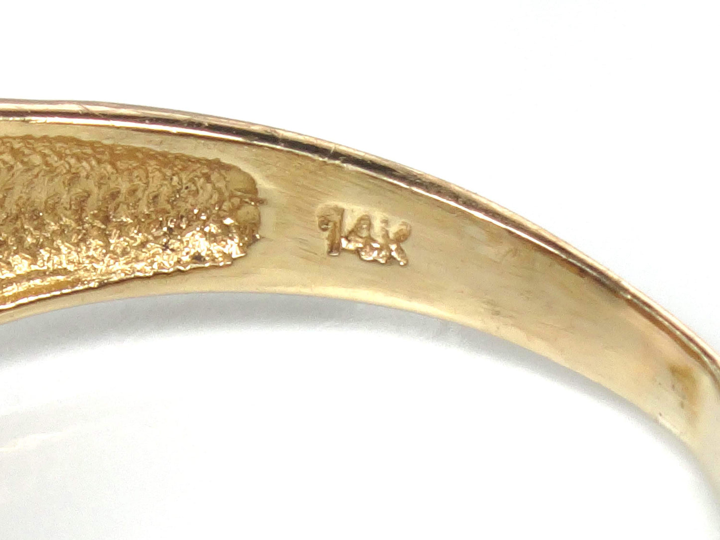 Vintage 14k Yellow Gold Oval Blue Sapphire Diamond Halo Ring, Size 8.75-BelmarJewelers