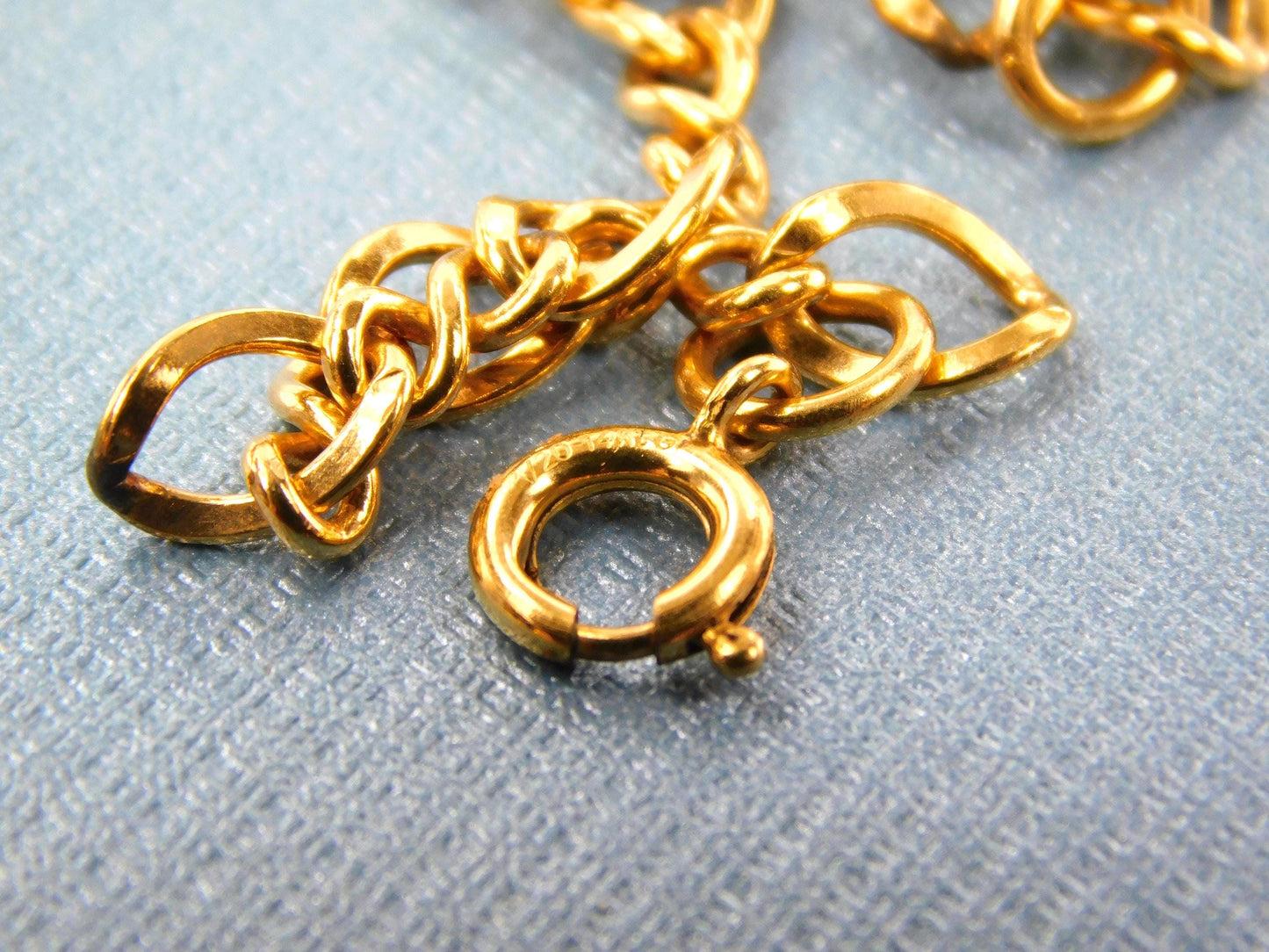 Vintage 14k Gold Filled Link Bracelet 7 1/4"-BelmarJewelers