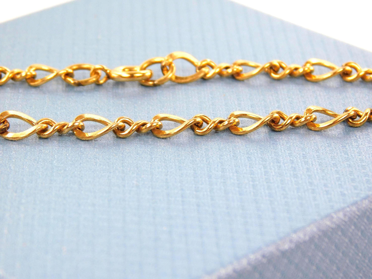Vintage 14k Gold Filled Link Bracelet 7 1/4"-BelmarJewelers