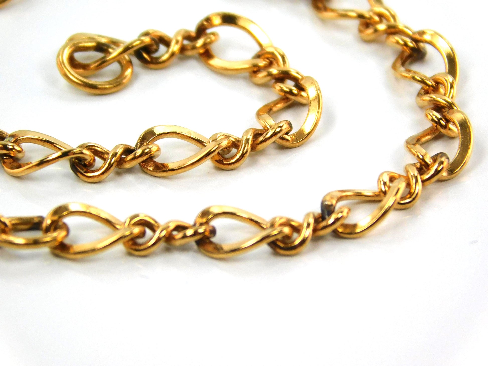 Vintage 14k Gold Filled Link Bracelet 7 1/4"-BelmarJewelers
