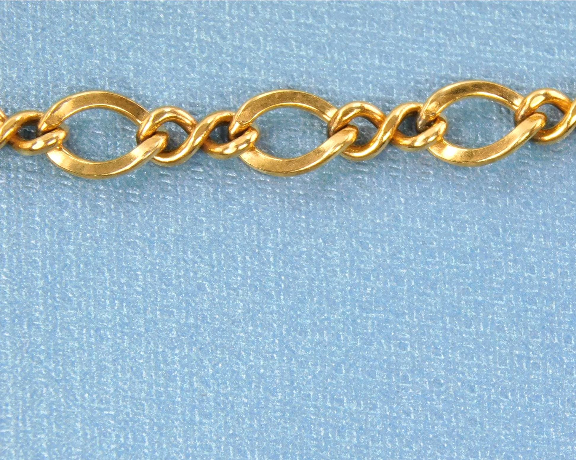 Vintage 14k Gold Filled Link Bracelet 7 1/4"-BelmarJewelers