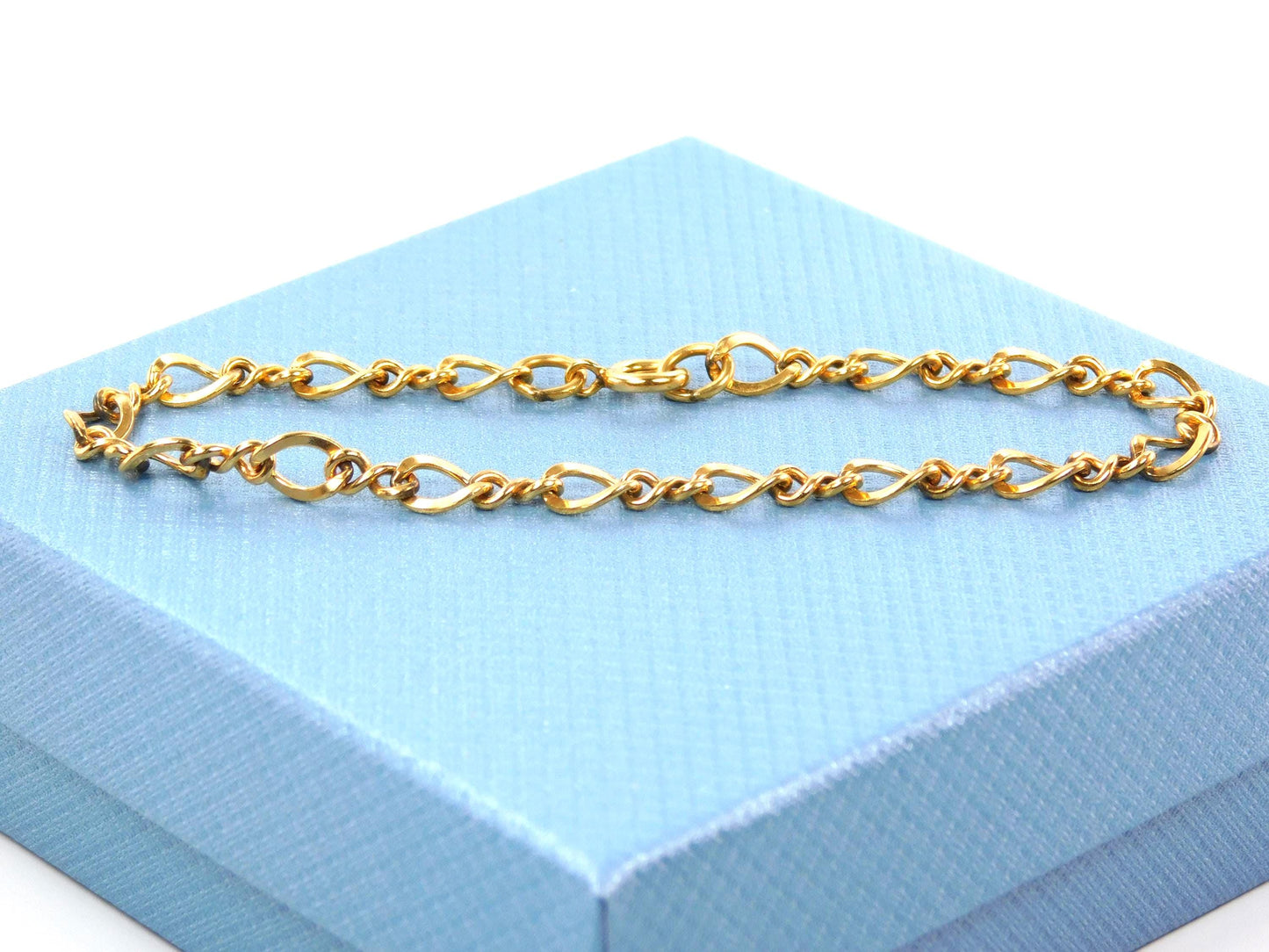 Vintage 14k Gold Filled Link Bracelet 7 1/4"-BelmarJewelers